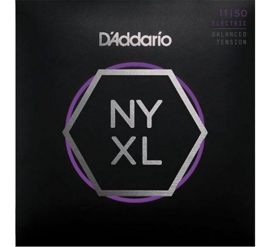 D'Addario NYXL1150BT Комплект струн для электрогитары, сбаланс.натяж., никелированные, 11-50