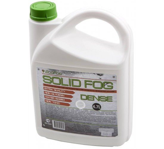EcoFog EF-Dense Жидкость для дым машин, плотный долгий дым