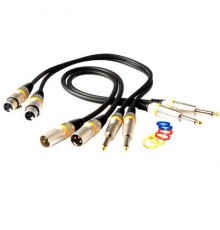Rockcable RCL30386 D6 F Кабель XLR(F) -джек 1/4, 6 метров