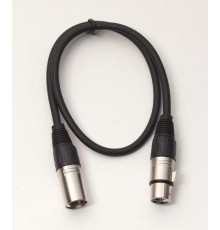 Rockcable RCL30180 D6 Кабель XLR/ XLR, мама-папа, 60см
