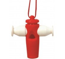 Stagg TTW-025 RD/WH 3-х тональная свистулька, пластиковая