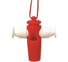 Stagg TTW-025 RD/WH 3-х тональная свистулька, пластиковая