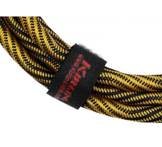Kirlin IWB-202BFGL 3M WBO кабель инструментальный, прям/угл, 3м, цвет  Wave Gold