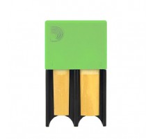 Rico DRGRD4ACGR Reed Guard Футляр для хранения тростей, зеленый, малый