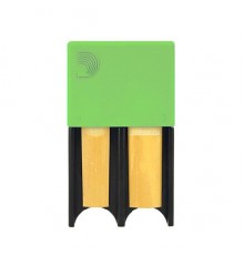 Rico DRGRD4ACGR Reed Guard Футляр для хранения тростей, зеленый, малый