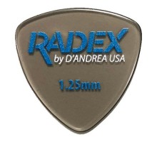 D'Andrea RDX346 1.00 медиатор в форме скругленного треугольника, серия Radex, 1.00мм, жесткий