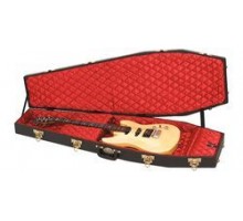 Rockbag WCK10706 B/ R/ 4 кейс для электрогитары, серия Casket (гроб), черный