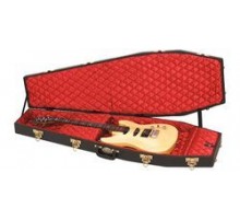 Rockbag WCK10706 B/ R/ 4 кейс для электрогитары, серия Casket (гроб), черный