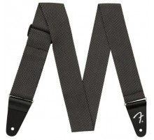 Fender Strap Modern Tweed Gray Black ремень для гитары, серо-черный твид