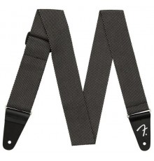 Fender Strap Modern Tweed Gray Black ремень для гитары, серо-черный твид