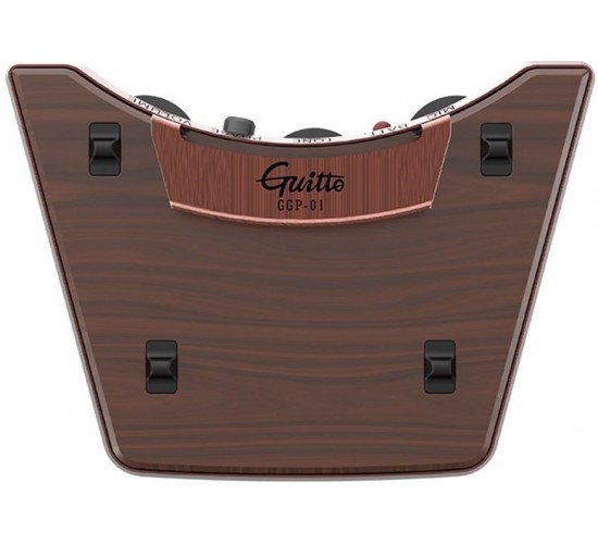 Guitto GGP-01 звукосниматель для акустической и классической гитары, цвет «орех»