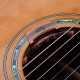 Guitto GGP-01 звукосниматель для акустической и классической гитары, цвет «орех»