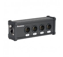 Soundking CXA029 DMX коммутатор/преобразователь, 4хXLR(5p)male - RJ-45