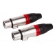 Force CFA-022 разъем XLR (F) 3P, реплика Neutrik®