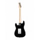 Homage HEG310BK Strat электрогитара, цвет черный