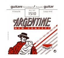 Savarez 1510 Argentine Loop end Extra Light 10-45 струны для акустической гитары
