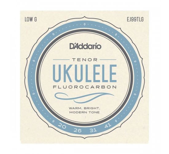 D'Addario EJ99TLG Pro-Arte Carbon Комплект струн для укулеле тенор Low G