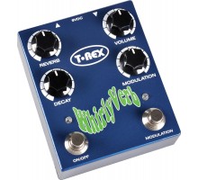 T-REX Whirly Verb Педаль эффектов Reverb для гитары (Volume, Reverb, Modulation, Decay)