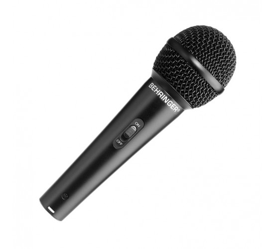 Behringer XM1800S динамические микрофоны (комплект из 3 шт.) с выключателем, в кейсе