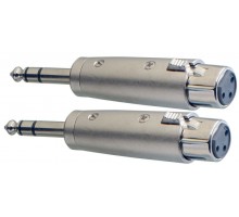Stagg AC-XFPMSH переходник, XLR (F) - JACK stereo (M)