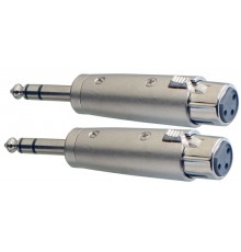 Stagg AC-XFPMSH переходник, XLR (F) - JACK stereo (M)
