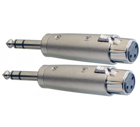 Stagg AC-XFPMSH переходник, XLR (F) - JACK stereo (M)