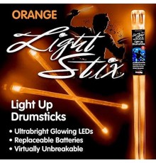 LightStix LED Light Up Orange светящиеся барабанные палочки, цвет оранжевый