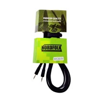 NordFolk NMC369/3M кабель Minijack stereo - Minijack stereo, литые разъёмы, 3м.