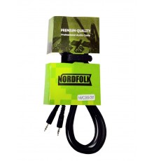 NordFolk NMC369/3M кабель Minijack stereo - Minijack stereo, литые разъёмы, 3м.