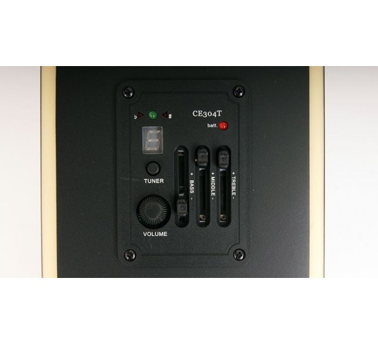 Parkwood PF51E-BKS электроакустическая гитара с чехлом