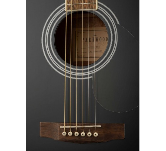 Parkwood PF51E-BKS электроакустическая гитара с чехлом