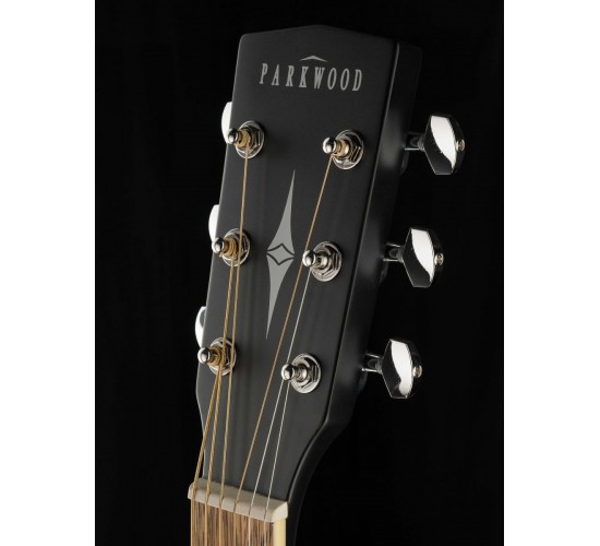 Parkwood PF51E-BKS электроакустическая гитара с чехлом
