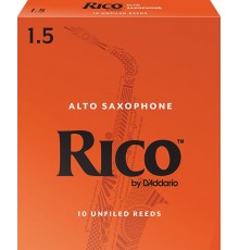 Rico RJA1015 Rico Трости для саксофона альт, размер 1.5, 10шт в упаковке