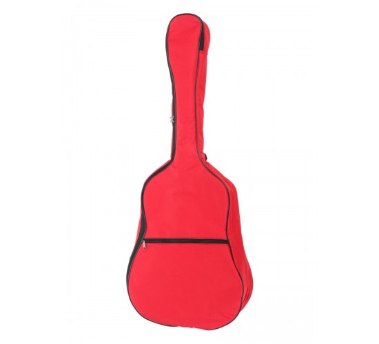 MEZZO MZ-ChGD-2/1red Чехол для акустической гитары, красный
