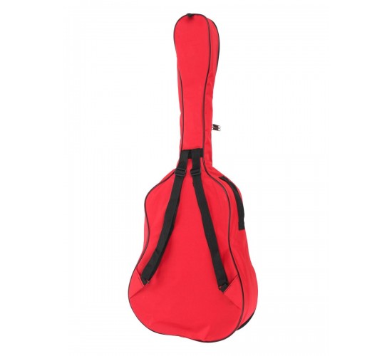 MEZZO MZ-ChGD-2/1red Чехол для акустической гитары, красный