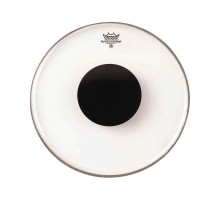 Remo Controlled Sound Clear Top Black Dot 13" верхний пластик для тома, прозрачный
