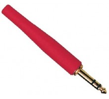 Soundking CC416 Разъем на кабель 1/4” Male (6,35мм), стерео, красный