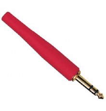 Soundking CC416 Разъем на кабель 1/4” Male (6,35мм), стерео, красный