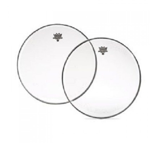 Remo Emperor 12" Clear C-12TE двойной прозрачный пластик