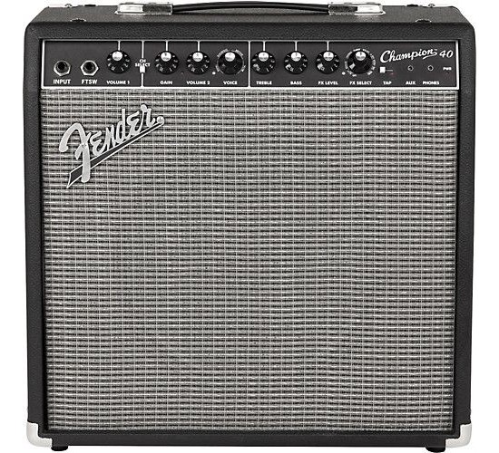 Fender Champion 40 гитарный комбоусилитель, 1x12"