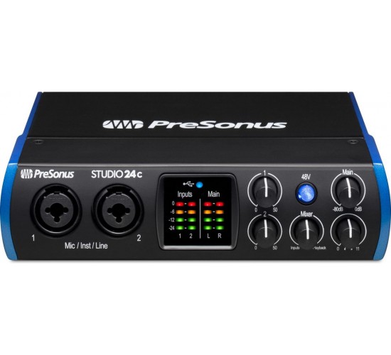 Presonus Studio 24c аудио интерфейс