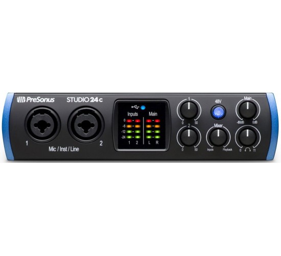 Presonus Studio 24c аудио интерфейс