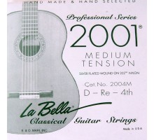 La Bella 2004M Отдельная 4-я струна для гитары посеребреная