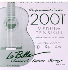 La Bella 2004M Отдельная 4-я струна для гитары посеребреная
