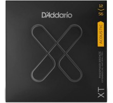 D'Addario XTAPB1256 XT Комплект струн для акустической гитары, фосф.бронза, 12-56, с покрытием