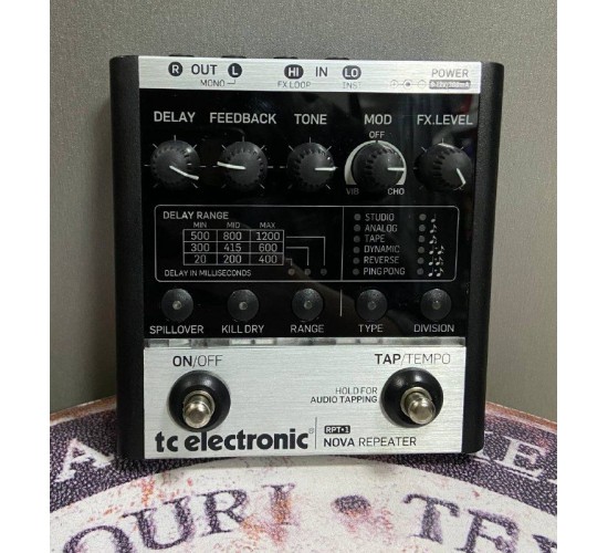 TC Electronic RPT-1 Nova Repeater гитарная педаль эффектов задержки USED