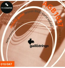 Galli AGB1047 Комплект струн для акустической гитары