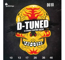 Galli D610 Комплект из 6 струн для электрогитары, серия d-tuned