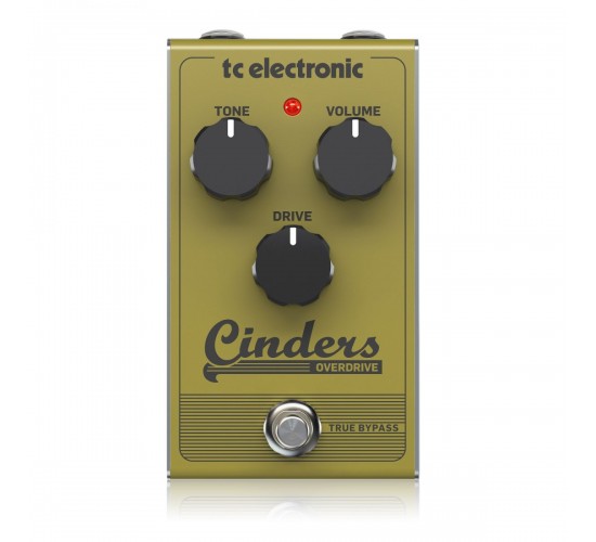 TC Electronic CINDERS OVERDRIVE гитарная педаль эффектов овердрайв