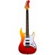 JET JS-600 TRS электрогитара, Stratocaster, корпус кр.дерево/топ клен, HSS, tremolo, цвет TRS